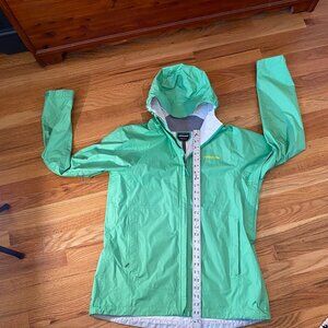 Patagonia Torrentshell Rainjacket Women's XL Green Excellent Condition